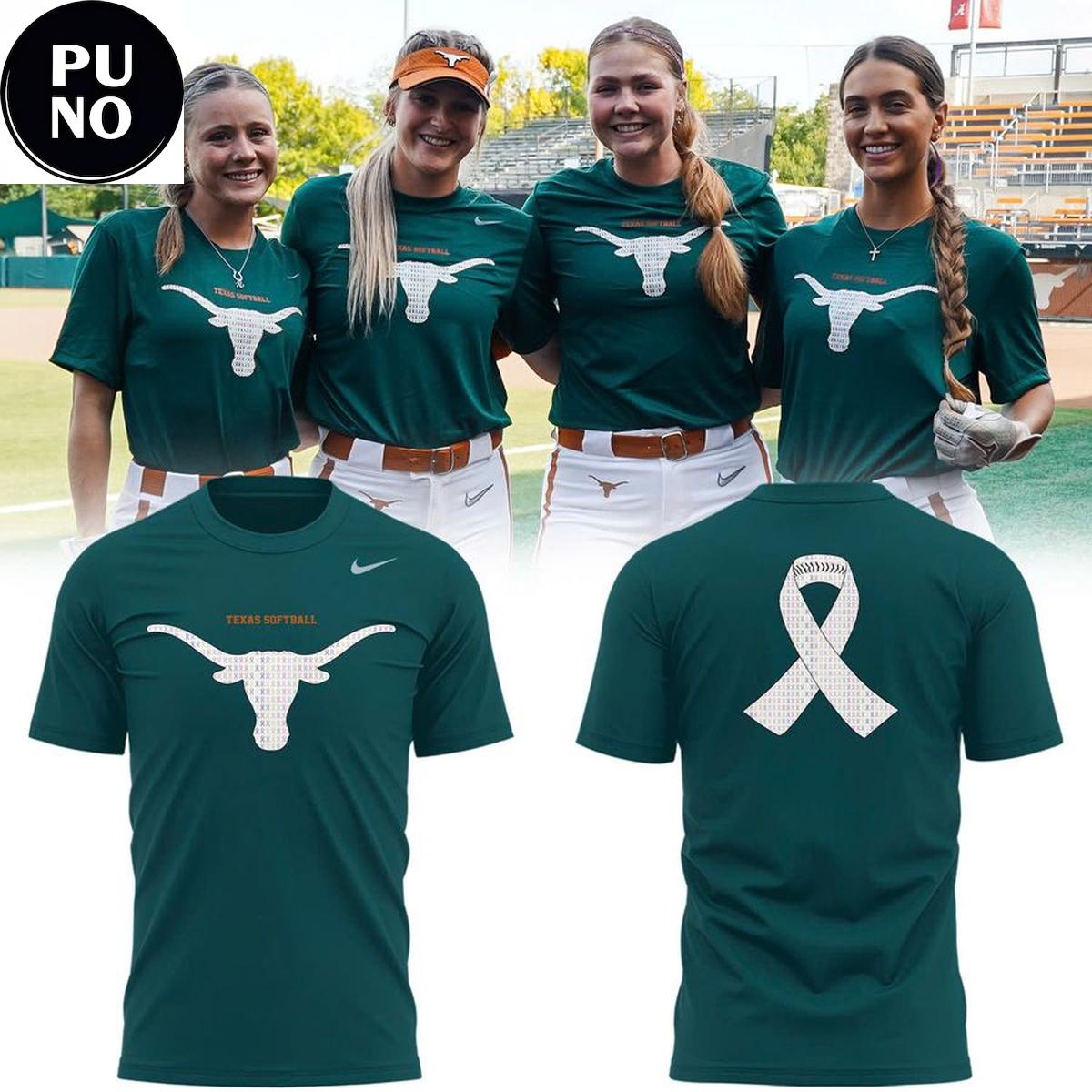 Texas Longhorns Softball Strike Out Cancer Game 2026 Hoodie T-Shirt