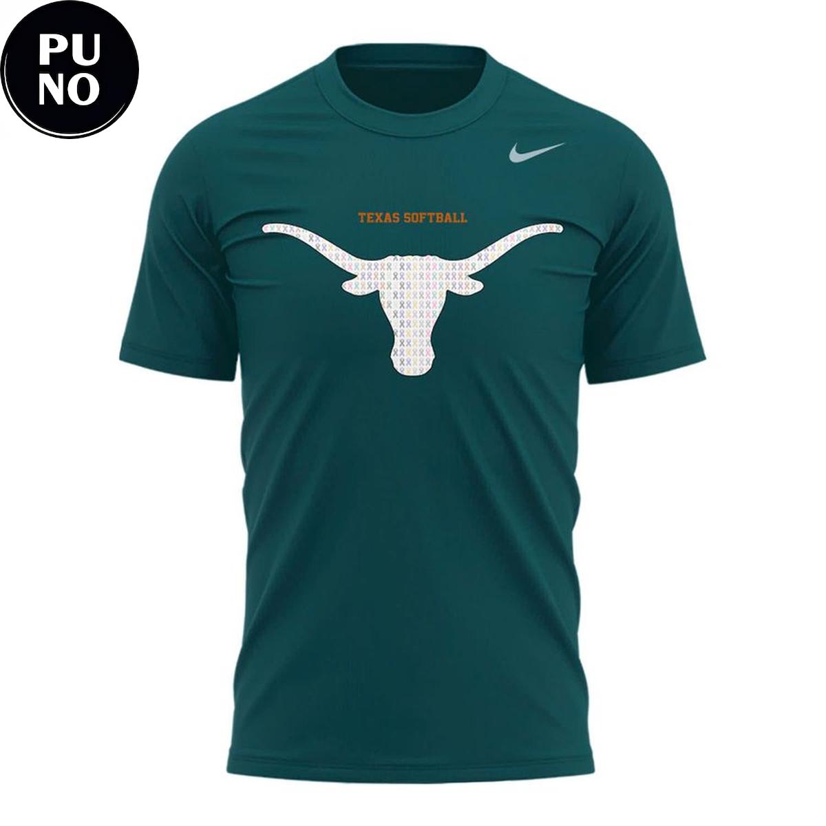 Texas Longhorns Softball Strike Out Cancer Game 2026 Hoodie T-Shirt