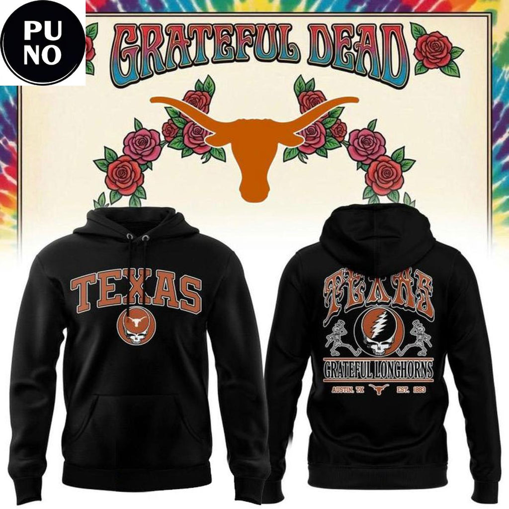 Texas Longhorns x Grateful Dead Night 2026 Hoodie