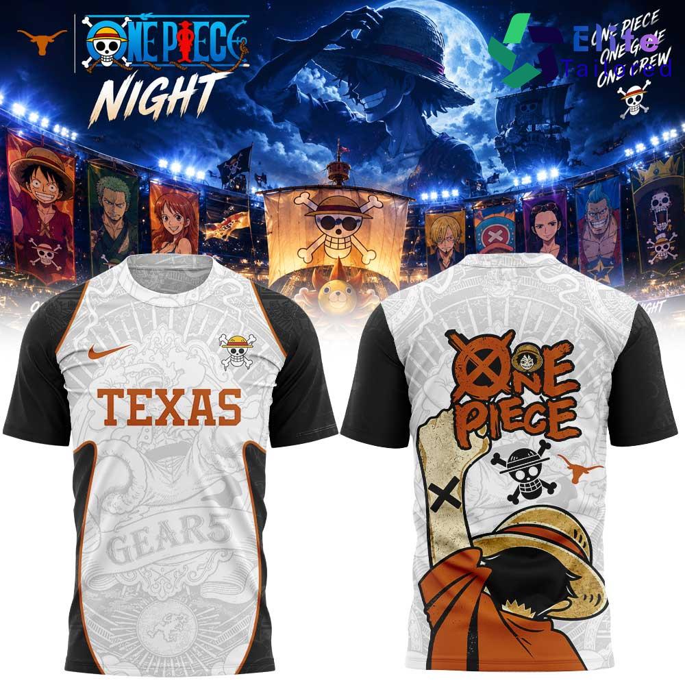 Texas Longhorns x One Piece Night 2026 Graphic T-Shirt