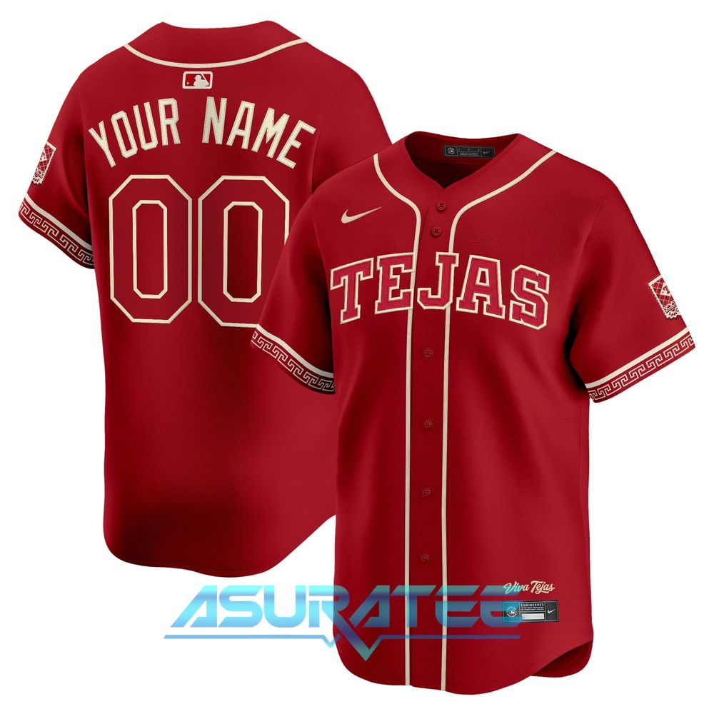 Texas Rangers 2026 City Connect Vapor Premier Limited Custom Jersey