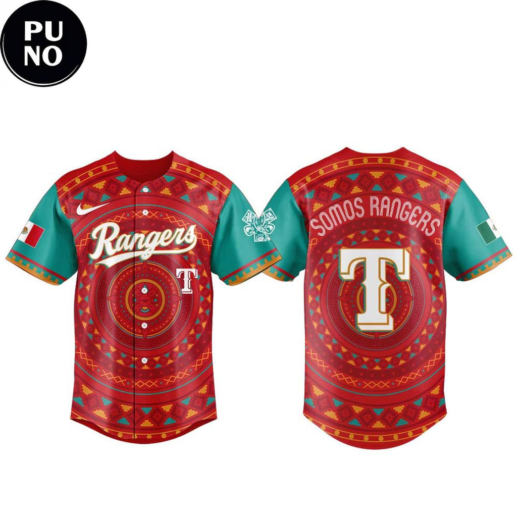 Texas Rangers Celebration Mexican Heritage Night 2026 Baseball Jersey