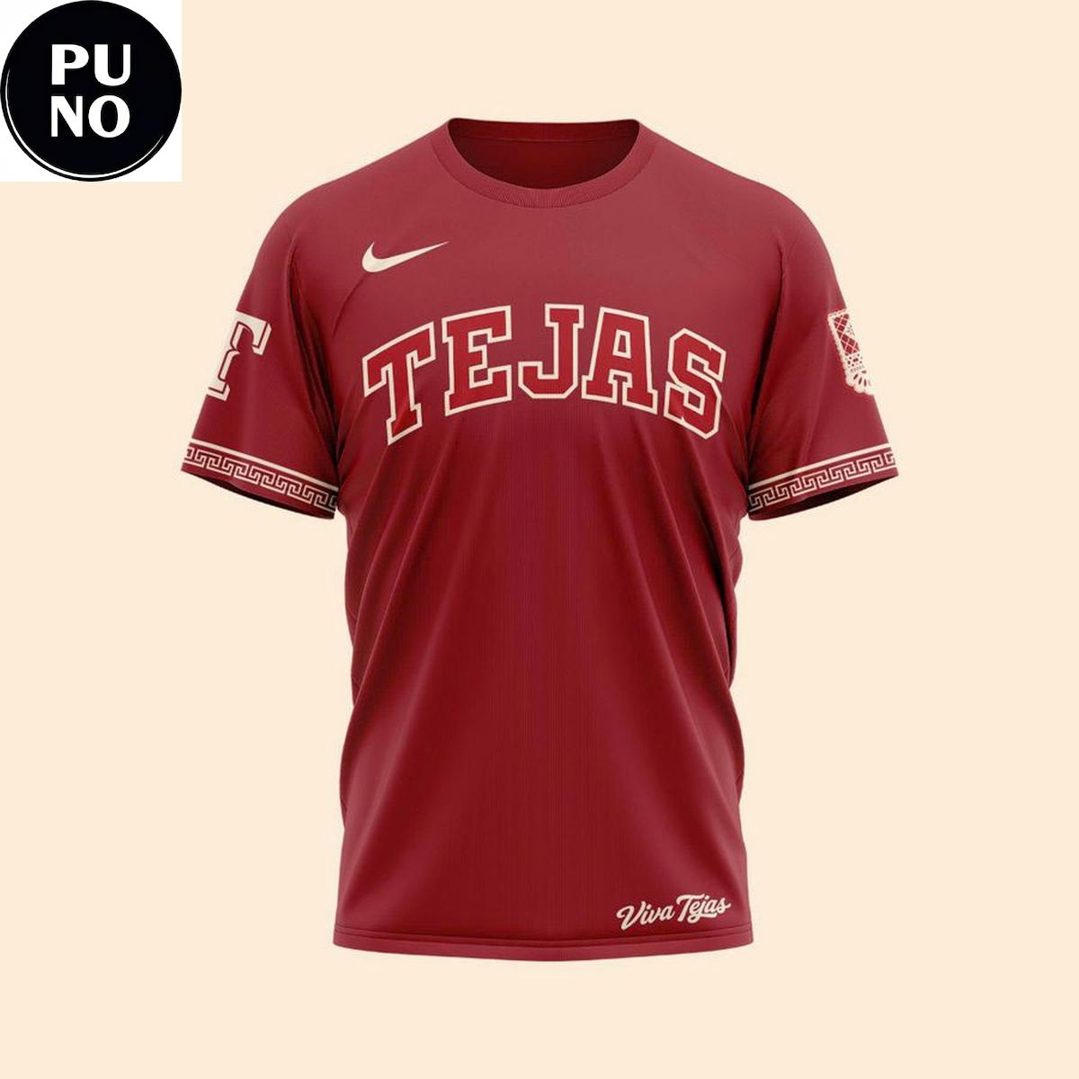 Texas Rangers MLB City Connect 2026 Tejas Hoodie T-Shirt
