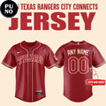 Texas Rangers MLB City Connect 2026 Tejas Personalized Baseball Jersey