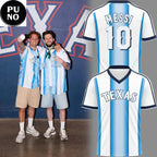 Texas Rangers x Argentina National Soccer 2026 Personalized Shirt