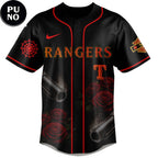 Texas Rangers x Guns N’ Roses 2026 Rock Legend Baseball Jersey