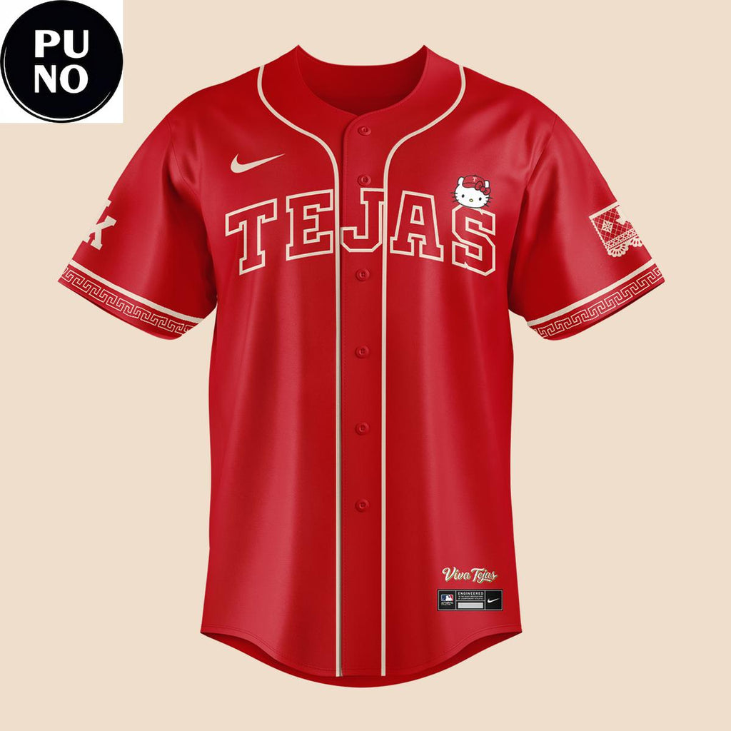 Texas Rangers x Hello Kitty City Connect 2026 Baseball Jersey