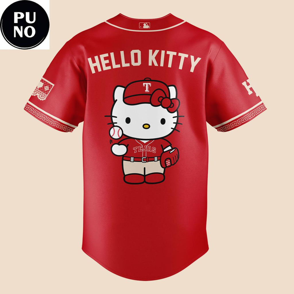 Texas Rangers x Hello Kitty City Connect 2026 Baseball Jersey