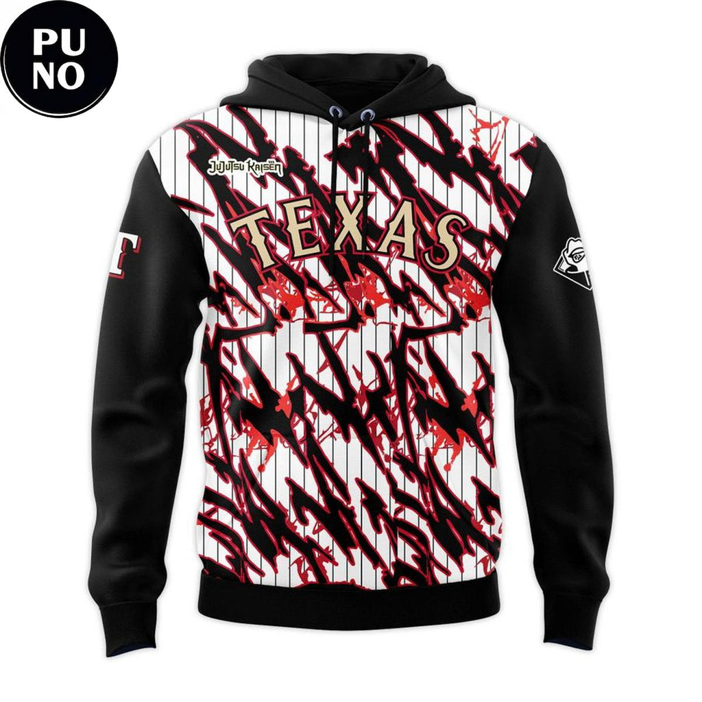 Texas Rangers x Jujutsu Kaisen Theme Night 2026 Hoodie Shirt