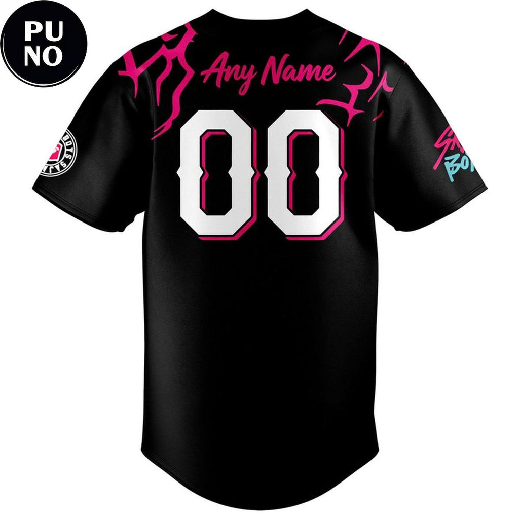 Texas Rangers x K-Pop Demon Hunters 2026 Saja Boys Personalized Baseball Jersey