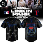 Texas Rangers x Linkin Park From Zero World Tour 2026 Baseball Jersey