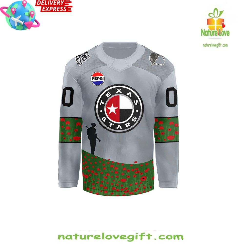 Military Hockey Jersey Texas Stars Special Appreciation
