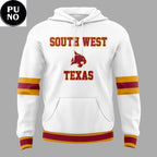Texas State Bobcats Basketball Throwback Uniform Hoodie T-Shirt