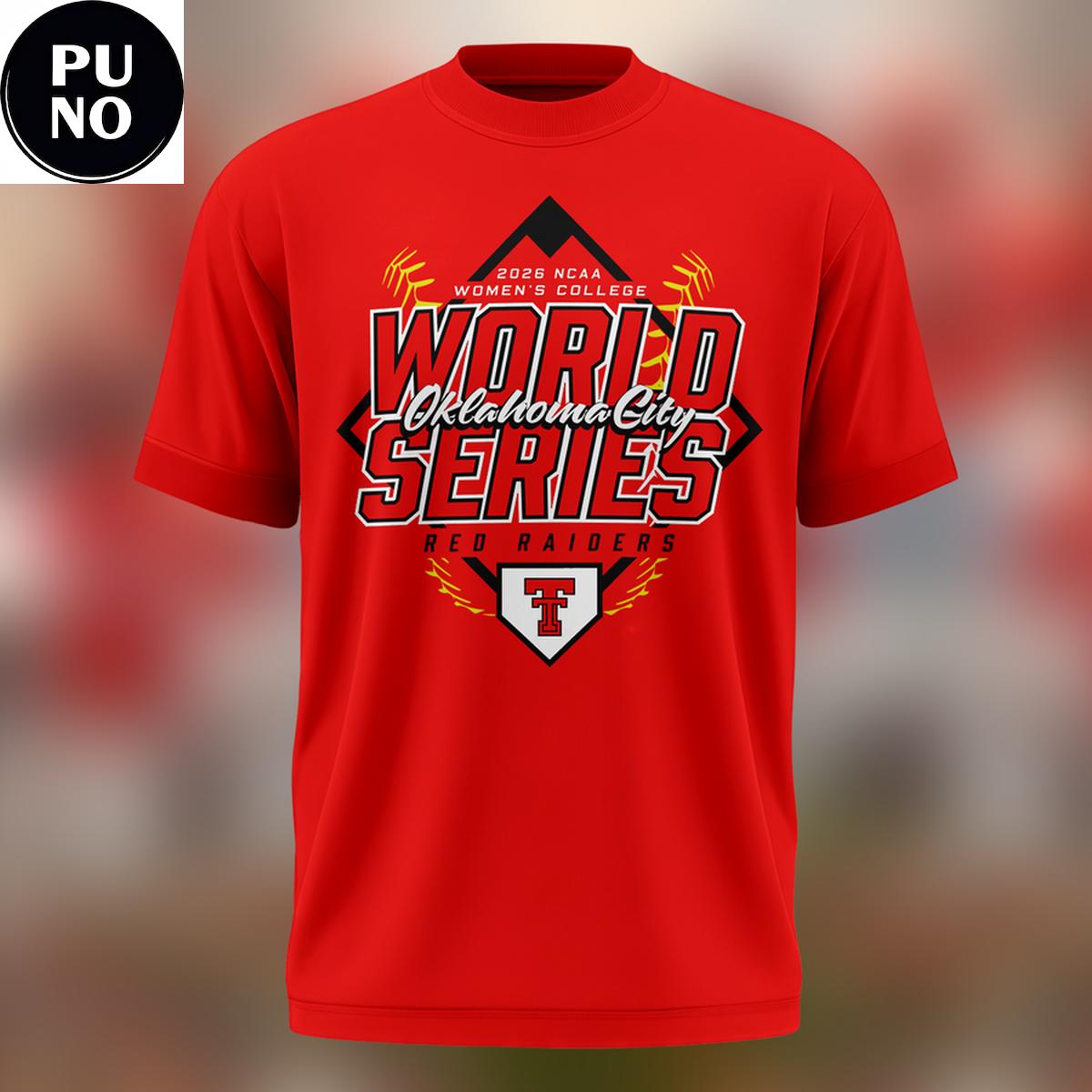 Texas Tech Red Raiders 2026 Women’s College World Series T-Shirt