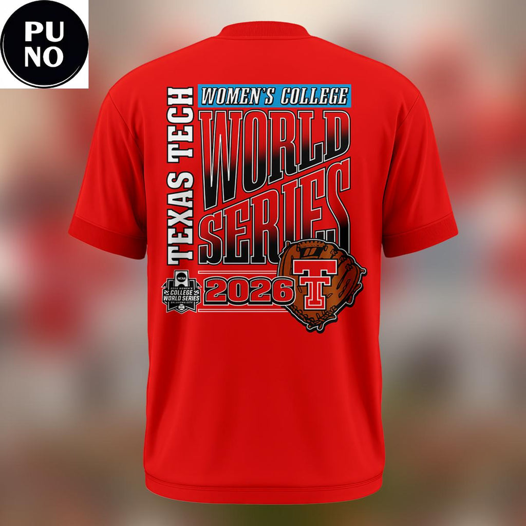 Texas Tech Red Raiders 2026 Women’s College World Series T-Shirt