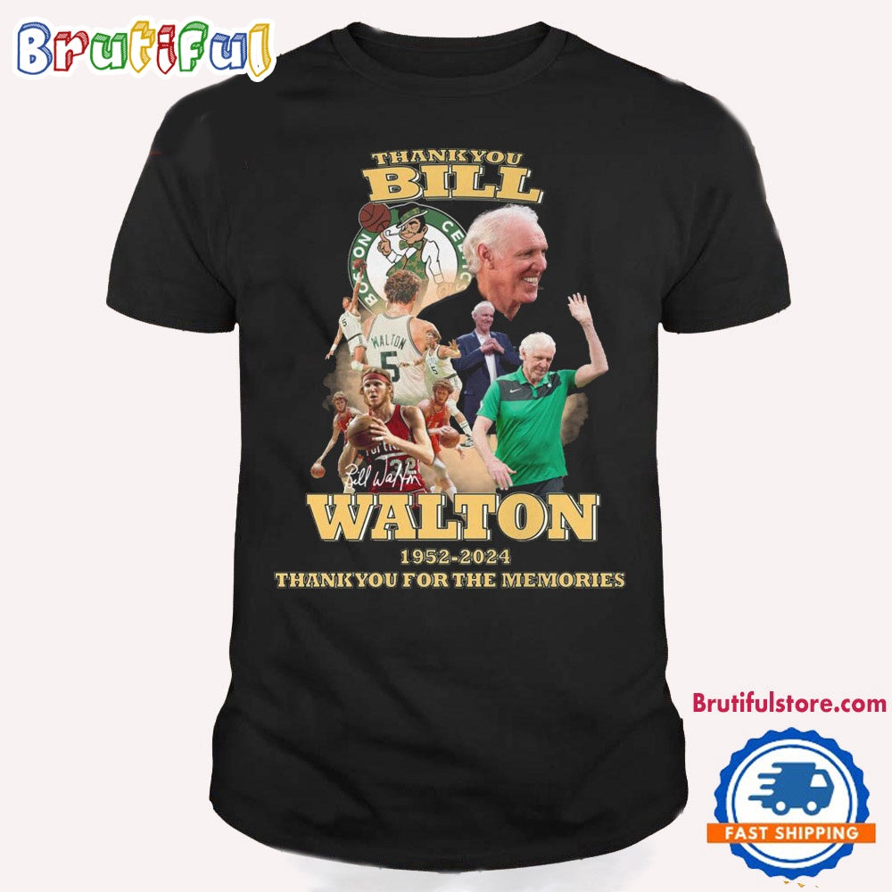 Thank You Bill Walton 1952-2024 Basketball T Shirt