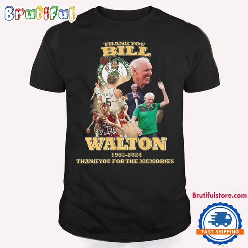 Thank You Bill Walton 1952-2024 Basketball T Shirt