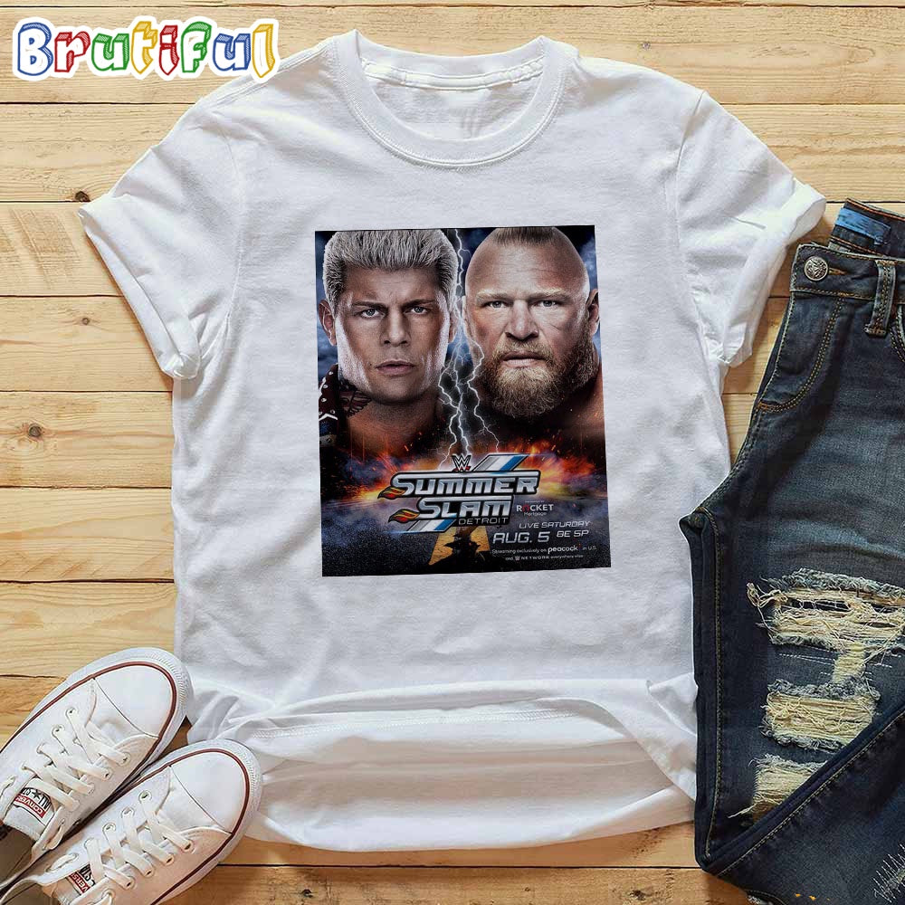 The American Nightmare Cody Rhodes Vs The Beast Brock Lesnar At WWE Summerslam T-Shirt