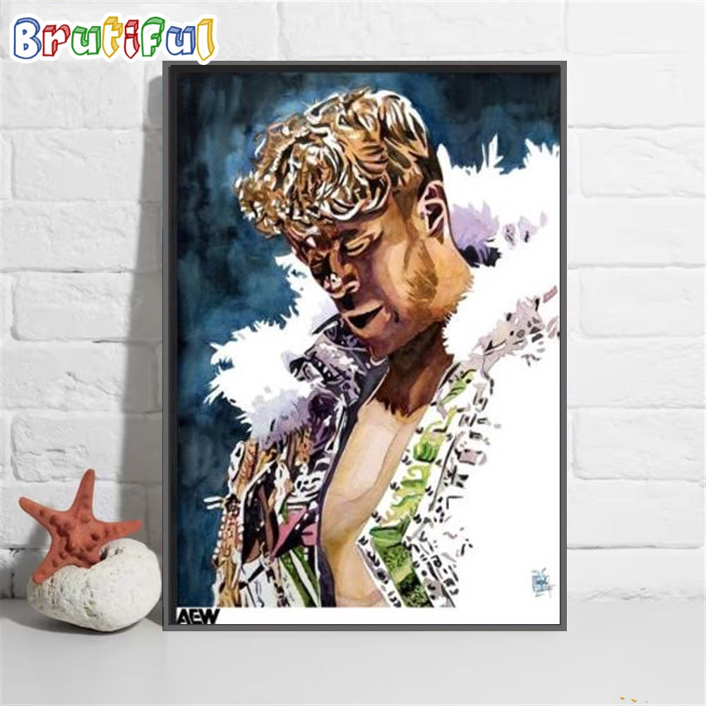 The Art Of Rob Schamberger Will Ospreay 2024 Wall Art Poster Canvas