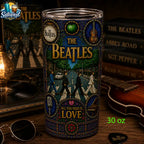 The Beatles Abbey Road 40oz Tumbler With Handle