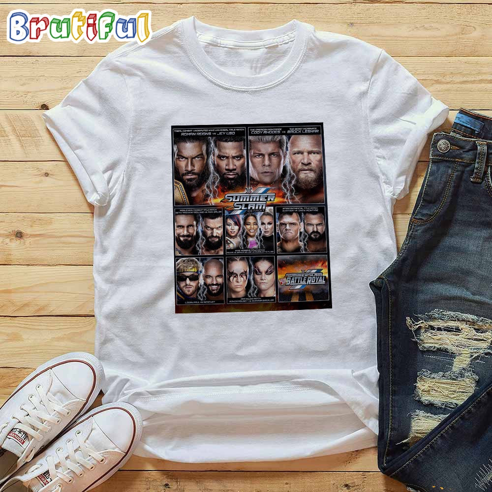 The Biggest Party Of The Summer At WWE SummerSlam Detroit T-Shirt