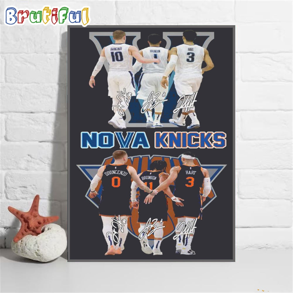 The Birth Of The Nova Knicks Wall Art Poster Canvas