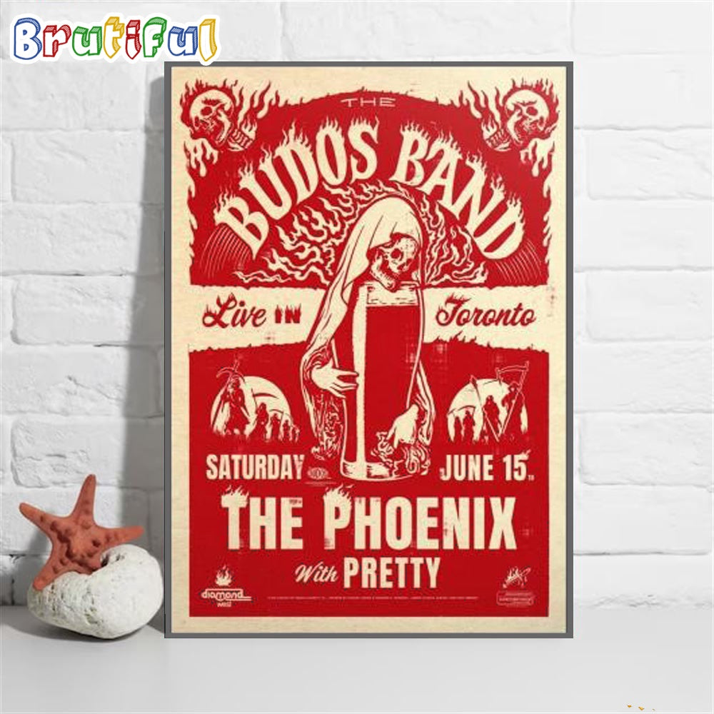 The Budos Band June 2024 Phoenix Concert Theatre Toronto Wall Art Poster Canvas