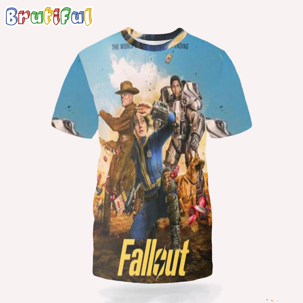 The Fallout Series All Episodes Release April 11 On Prime Video 3D Shirt