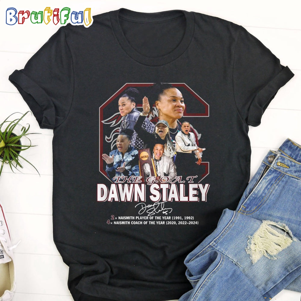 The Goat Dawn Staley South Carolina Gamecocks 2024 NCAA Women’s Basketball National Champions T Shirt