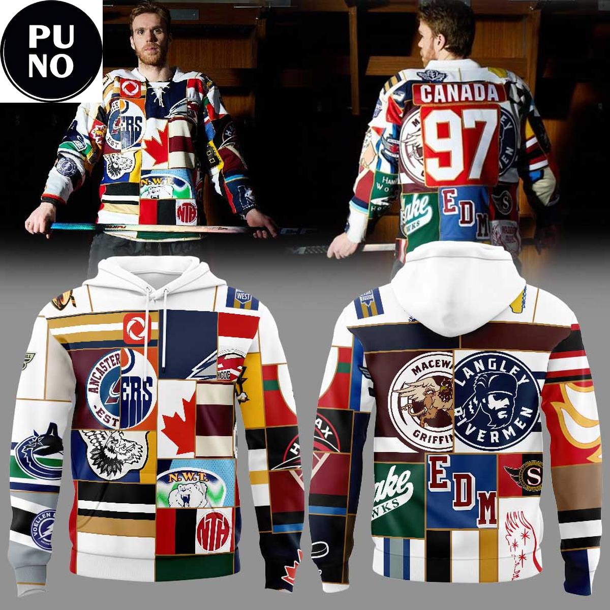 The Great Canadian Jersey – Rogers and McDavid 2026 Hoodie