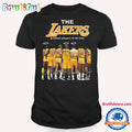 The Lakers Greatest Players Of Time Shirt, Los Angeles Lakers Basketball 2024 T Shirt