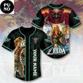 The Legend of Zelda 40th Anniversary Custom Name Baseball Jersey