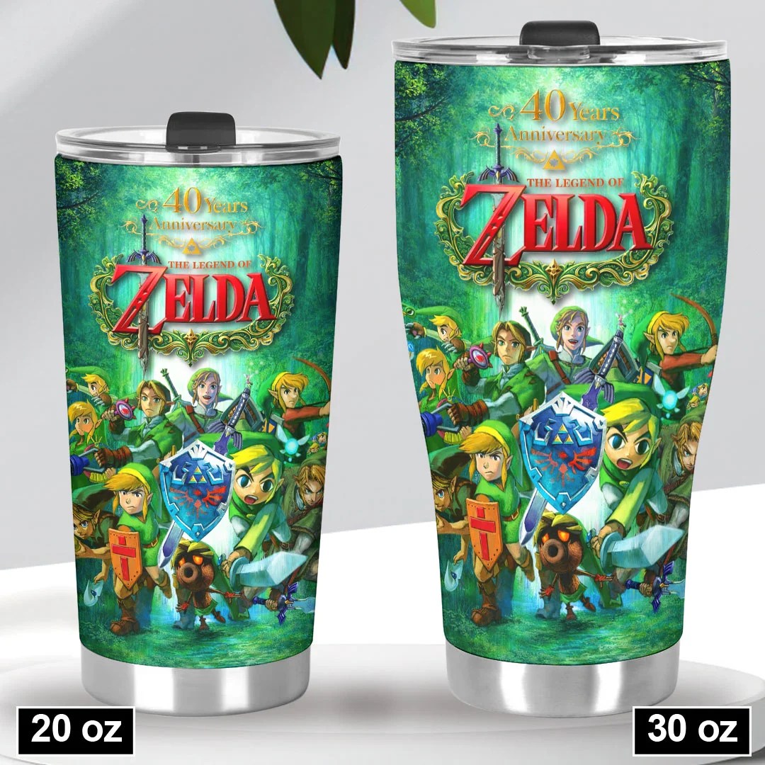 The Legend of Zelda 40th Anniversary Tumbler Cup – HOATT26833