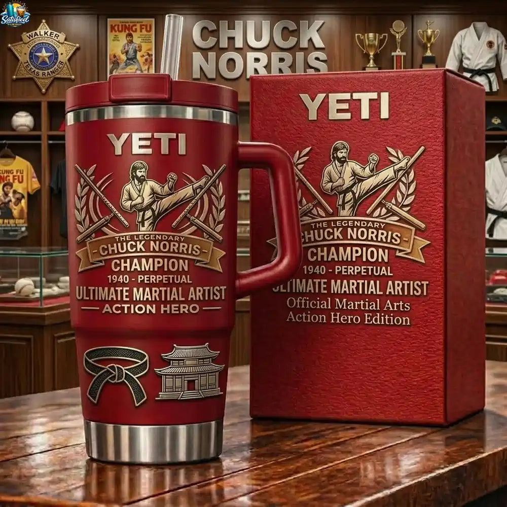 The Legendary Chuck Norris Yeti Tumbler
