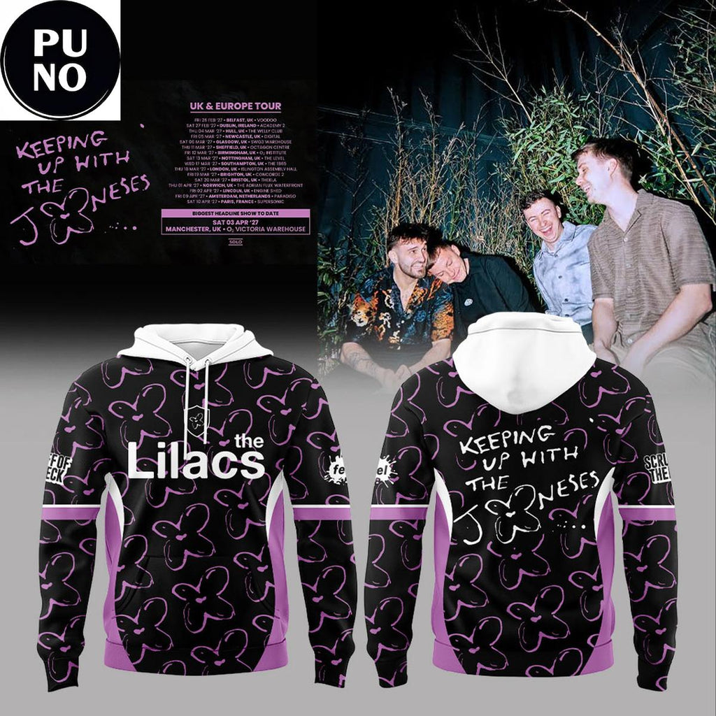 The Lilacs Keeping Up With The Joneses Tour 2026 Hoodie