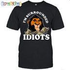 The Lion King Im Surrounded Idiots T Shirt