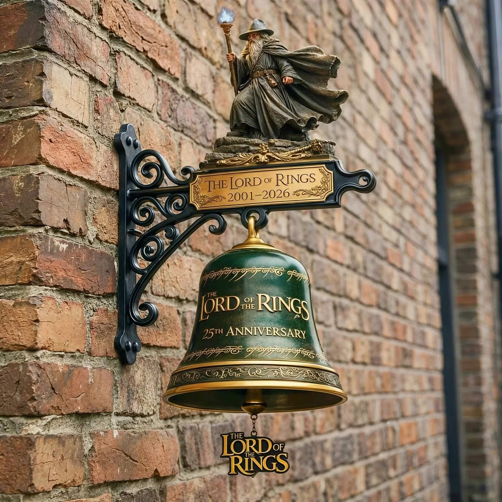 The Lord of the Rings 25th Anniversary Wall Bell