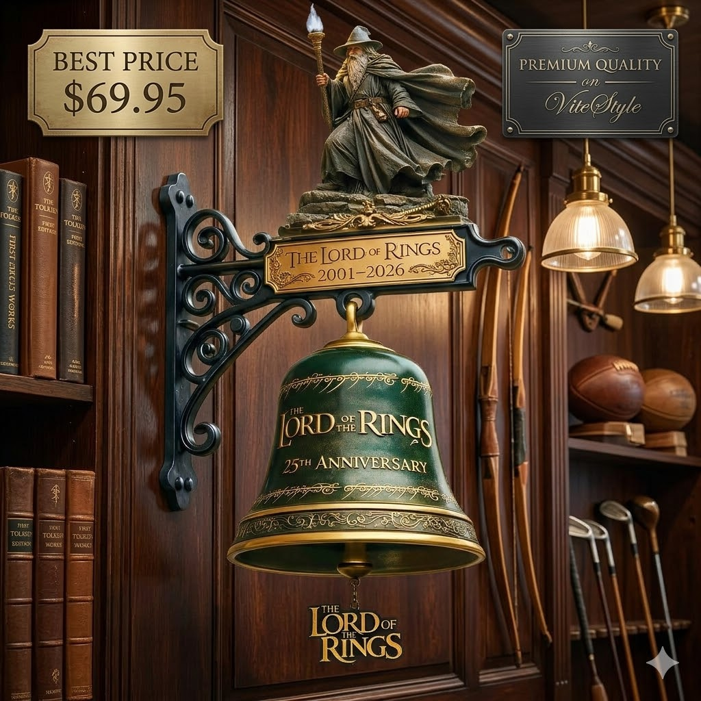 The Lord of the Rings 25th Anniversary Wall Bell
