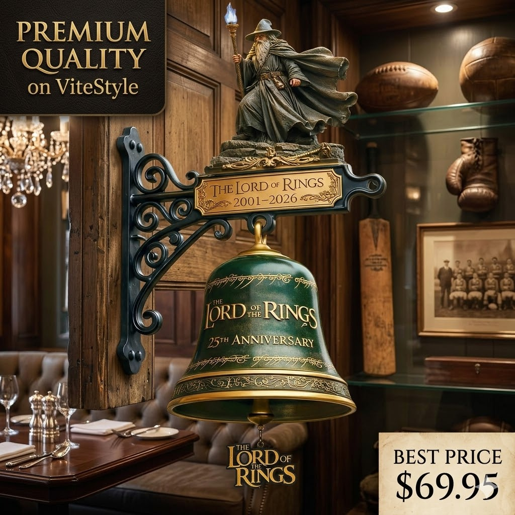 The Lord of the Rings 25th Anniversary Wall Bell