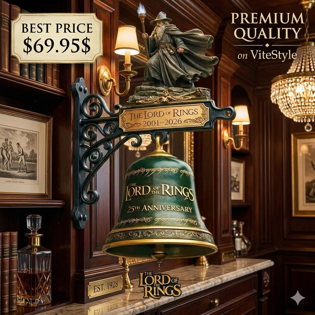 The Lord of the Rings 25th Anniversary Wall Bell