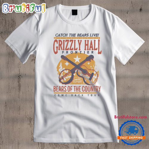 The Lost Bros Country Bears at Grizzly Hall T Shirt