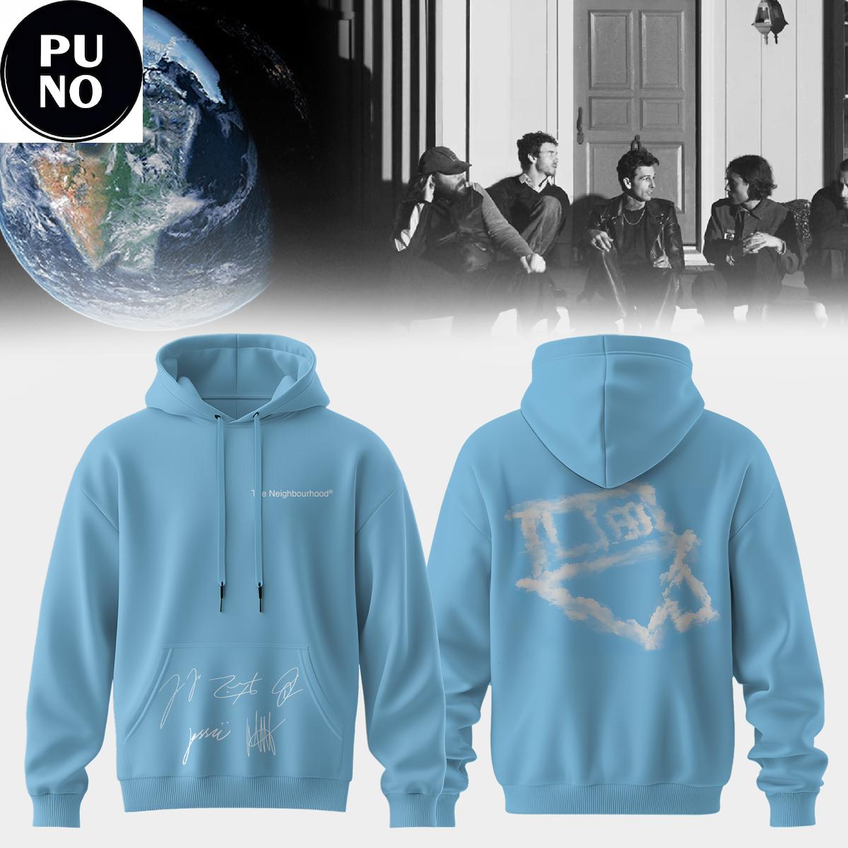 The Neighbourhood The Wourld Tour 2026 In The Clouds Hoodie