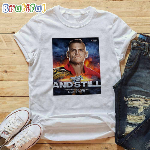 The Ring General Gunther And Still WWE Intercontinental Champion At WWE SummerSlam T-Shirt