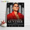 The Ring General Gunther Is Intercontinental Champion Wall Art Poster Canvas