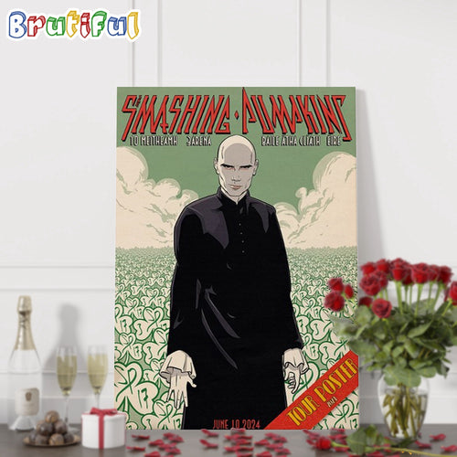 The Smashing Pumpkins June 10 2024 Tour 3Arena Wall Art Poster Canvas