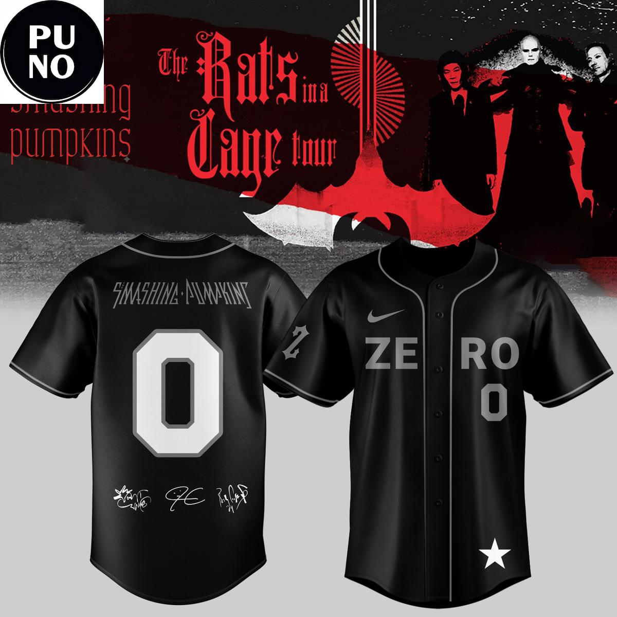 The Smashing Pumpkins The Rats In A Cage Tour 2026 Personalized Baseball Jersey