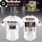 The Strokes Reality Awaits Tour 2026 Baseball Jersey