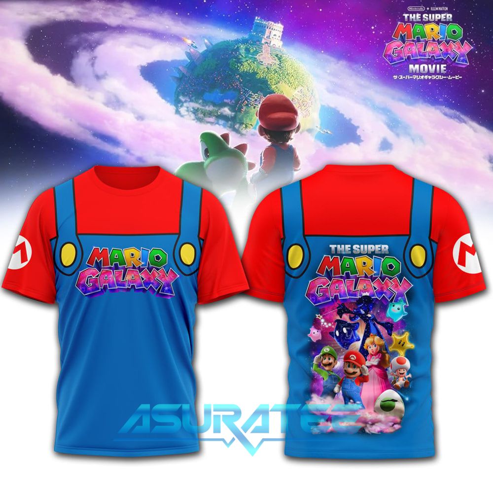 The Super Mario Galaxy New Movie 2026 Shirt