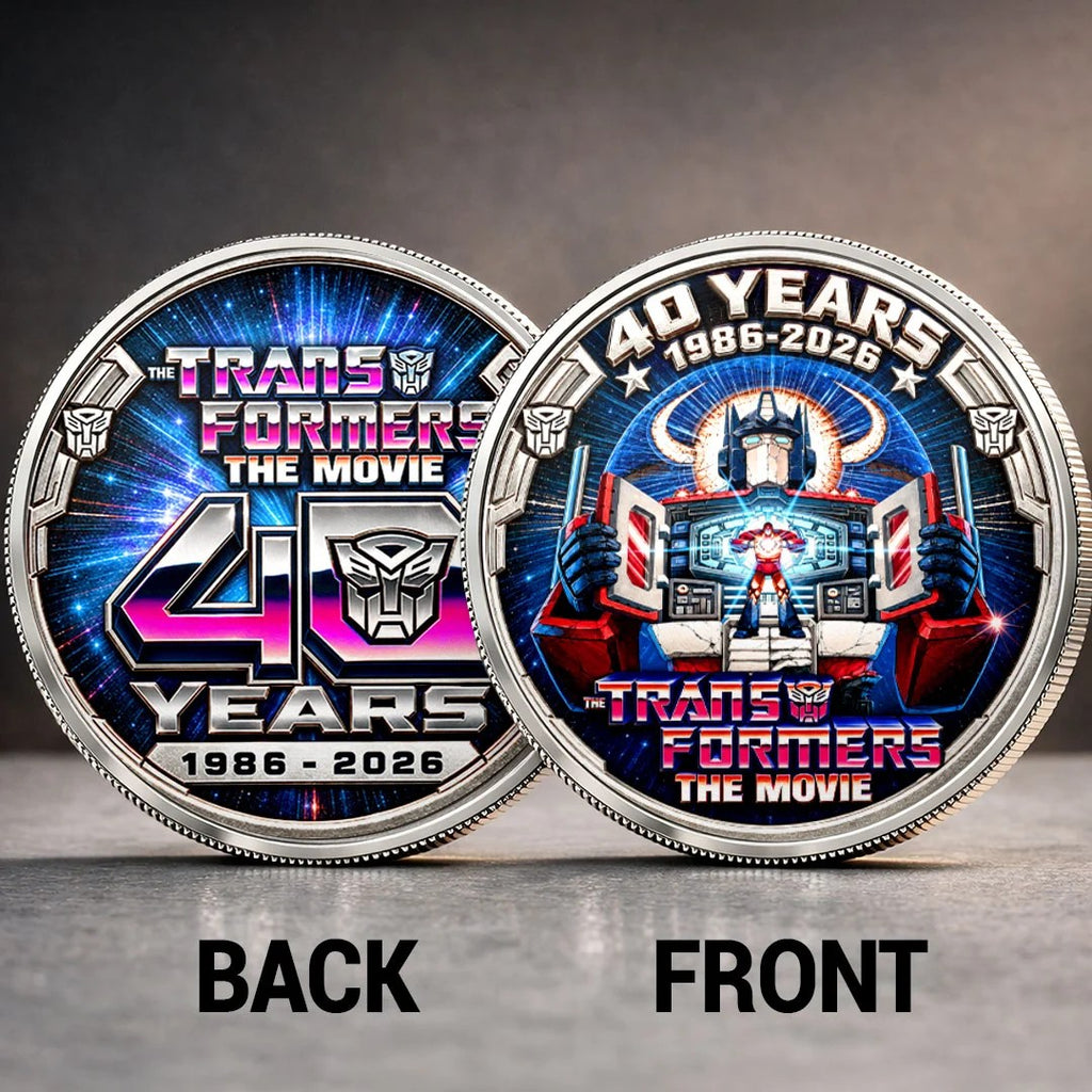 The Transformers: The Movie 40th Anniversary Commemorative Coin – HOATT26893
