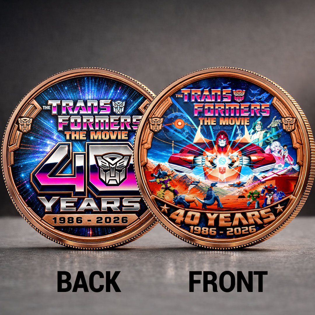 The Transformers: The Movie 40th Anniversary Commemorative Coin – HOATT26896